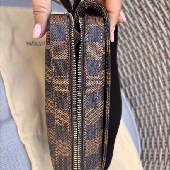 Authentic Louis Vuitton geronimos damier ebene mini bum bag travel crossbody - Picture 7 of 16